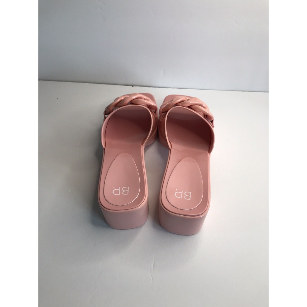 Pink BP Lollie‎ Womens sandal Chunky Open Toe slip on Size 8M - Picture 4 of 8